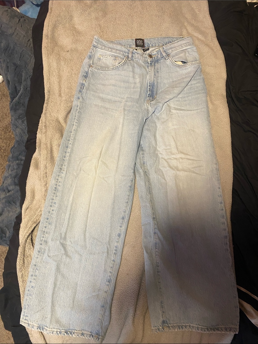 BDG Light Blue Wide Leg Denim Jeans